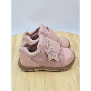 Colloky Infant Girls Walking Shoes Faux Leather  Sz 4